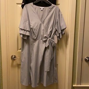 Boutique Navy blue stripe Jet pick line dress 👗